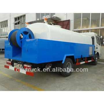 Dongfeng mini high pressure cleaning truck,5m3 high pressure pump truck